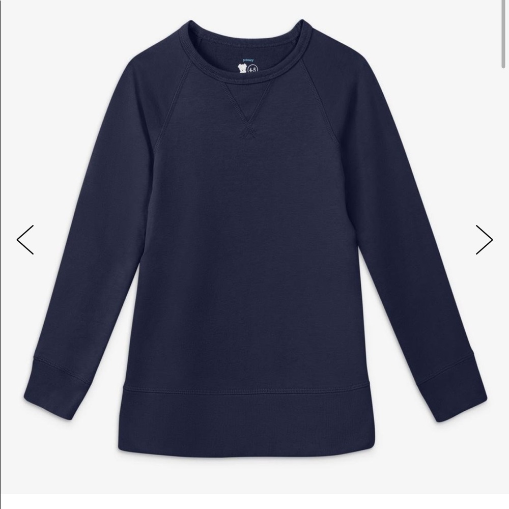 Primary Cozy Tunic in Navy (unisex)
